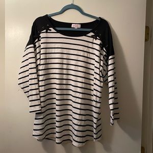 GUC Molly and Isadora striped tee.